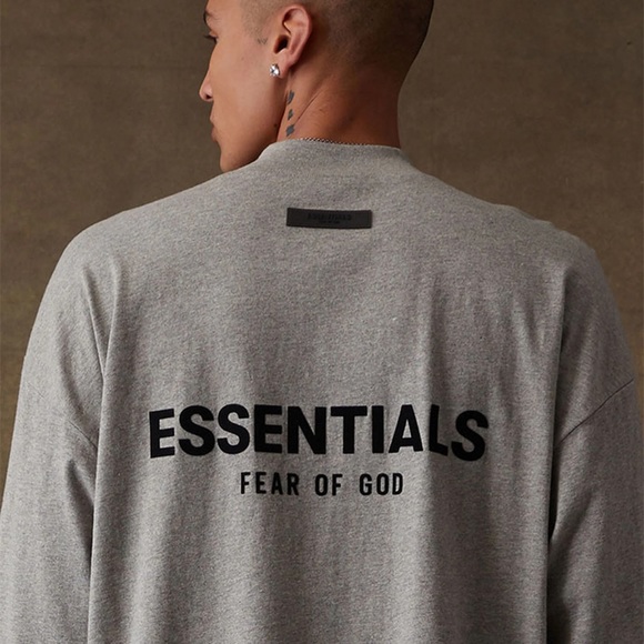 NEW WITH TAGS - Essentials Fear Of God Dark Oatmeal Long Sleeve T-Shirt
96 - Picture 6 of 7